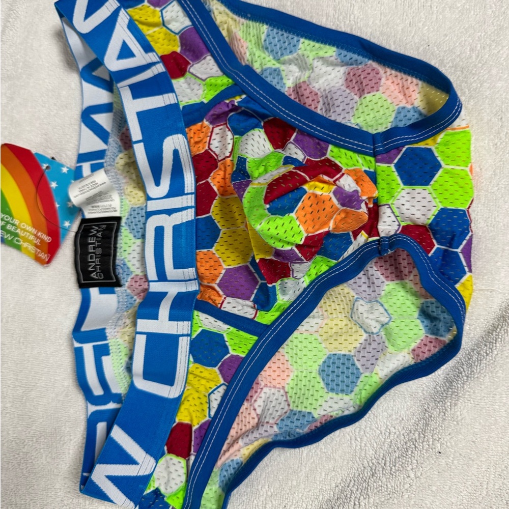 Colorful Hexagon Pattern Underwear